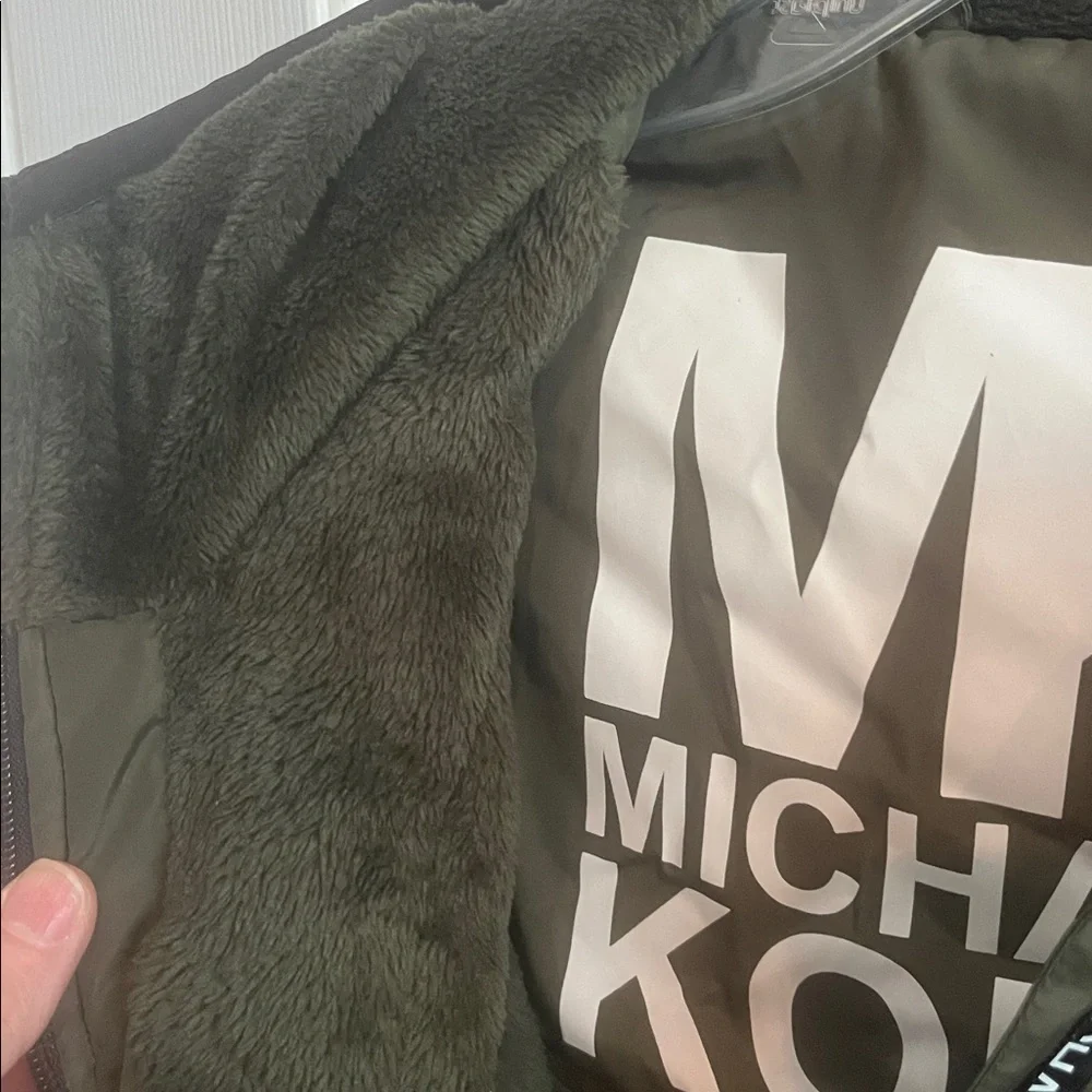 Michael Kors Women’s Hooded Windbreaker Jacket Coat, Size Small